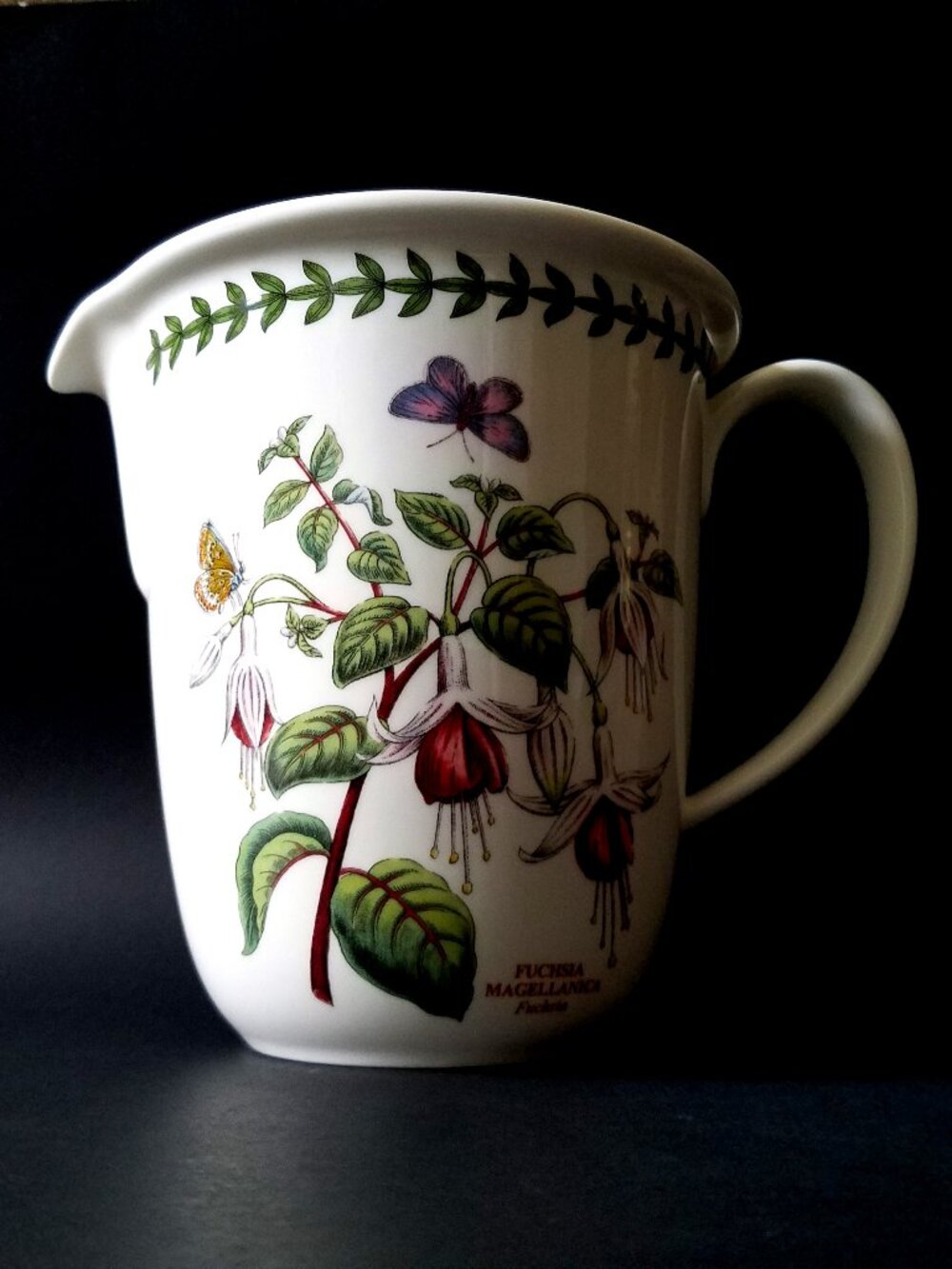 Portmeirion Botanic Garden Measuring Jug Fuschia - 30 oz